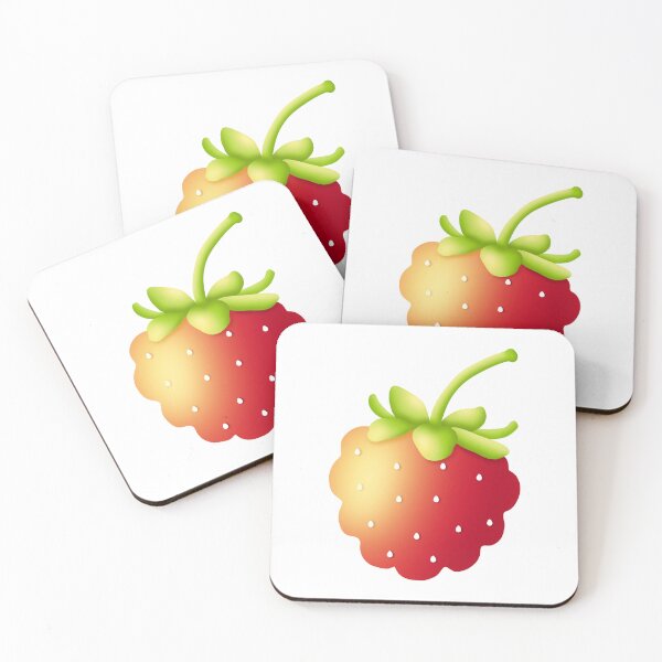 Item preview, Strawberry Shapes Collection PNG designed and sold by KJackArtwork.