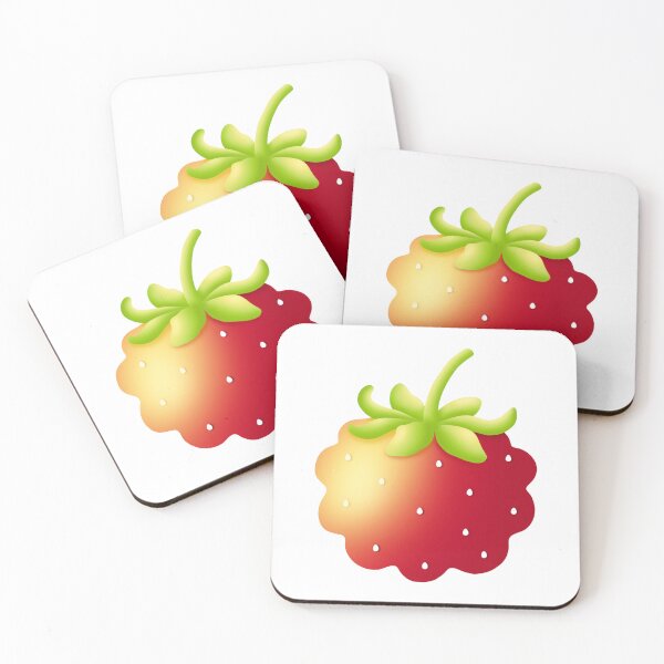Item preview, Strawberry Shapes Collection PNG designed and sold by KJackArtwork.
