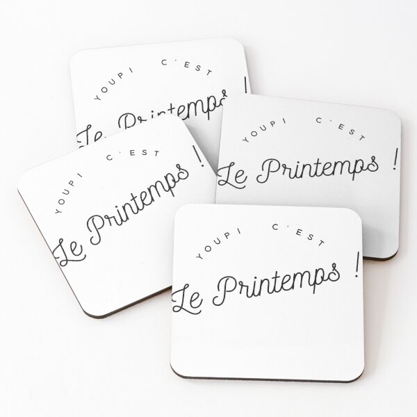 Item preview, Black typography. Hooray for Spring! designed and sold by capricedefille.