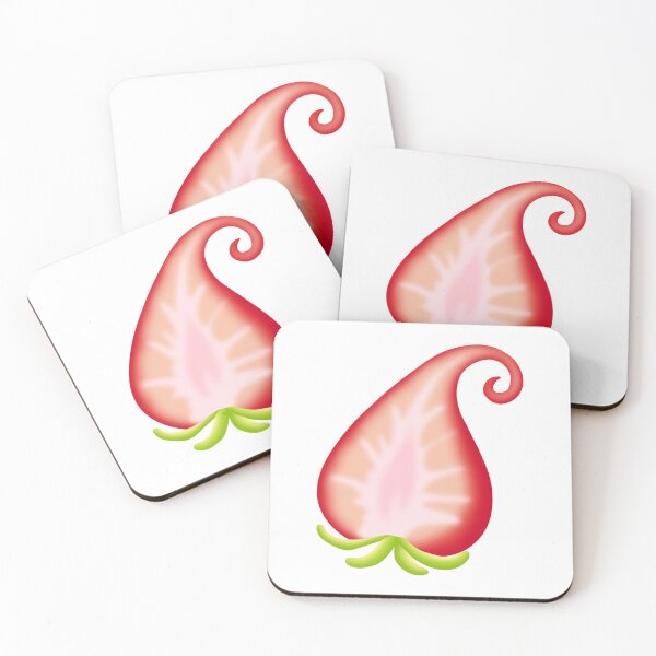 Item preview, Strawberry Shapes Collection PNG designed and sold by KJackArtwork.