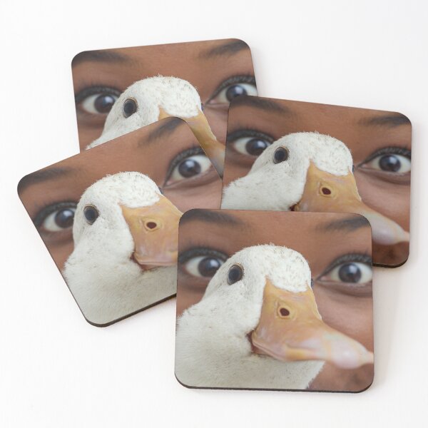 Item preview, Close encounter with a duck designed and sold by anytka.