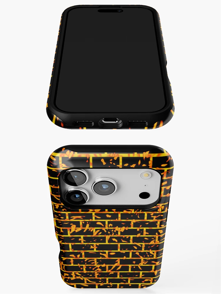Thumbnail 3 of 4, iPhone Case, Lava Bricks designed and sold by RASUNED.
