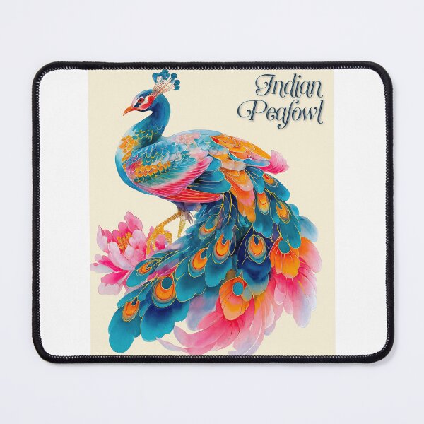 Item preview, Regal Radiance: Indian Peafowl in Full Splendor designed and sold by ForeverPrintsOK.