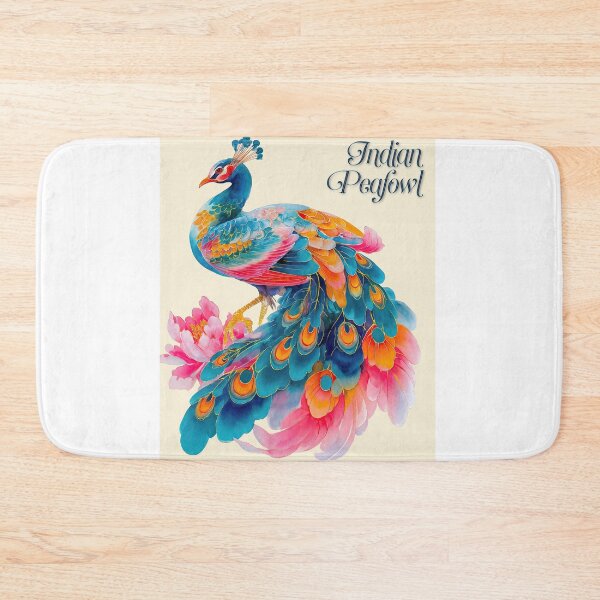 Item preview, Regal Radiance: Indian Peafowl in Full Splendor designed and sold by ForeverPrintsOK.