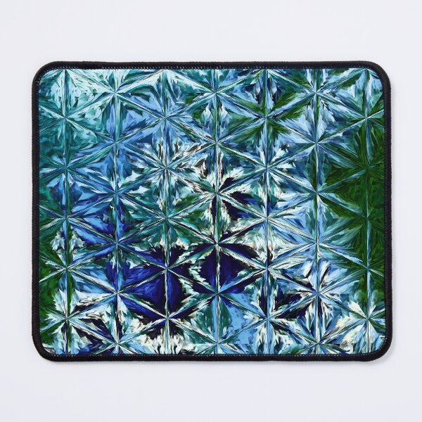 Item preview, Frosty Window Abstract designed and sold by MoodyMuseArt.