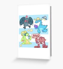 Cryptid Holiday Greeting Card