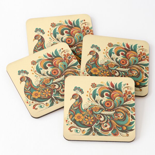 Item preview, The Peacock & Thai Floral Patterns: Nature’s Art   designed and sold by Vanich-Panich.