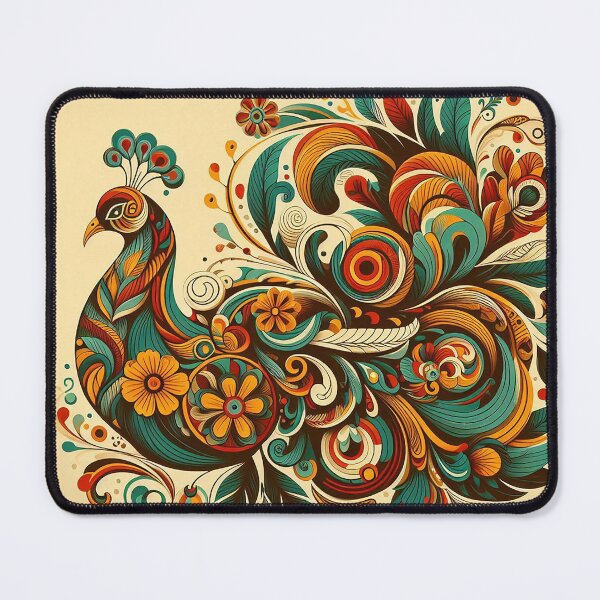 Item preview, The Peacock & Thai Floral Patterns: Nature’s Art   designed and sold by Vanich-Panich.