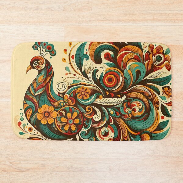 Item preview, The Peacock & Thai Floral Patterns: Nature’s Art   designed and sold by Vanich-Panich.