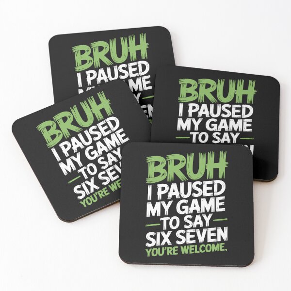 Item preview, Bruh Gaming Pause 67 designed and sold by jkrphoto.