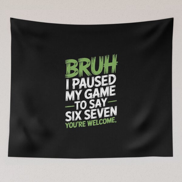 Item preview, Bruh Gaming Pause 67 designed and sold by jkrphoto.