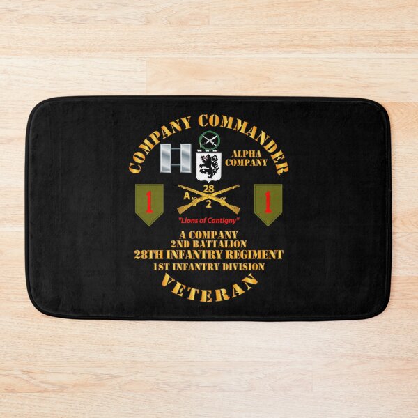 Item preview, Army - Company CO - A Co - 2nd Bn - 3rd Bde - 1st ID - 28th Infantry designed and sold by Military Insignia Products.