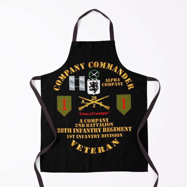 Item preview, Army - Company CO - A Co - 2nd Bn - 3rd Bde - 1st ID - 28th Infantry designed and sold by Military Insignia Products.