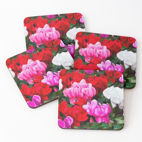 Item preview, Colorful Cyclamen Flowers Oil Paint Style designed and sold by Bure-NS.