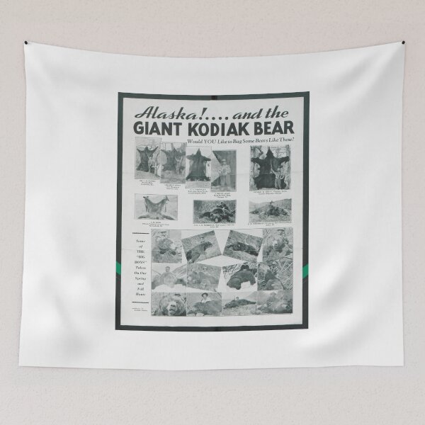 Item preview, Alaska Giant Kodiak Bear designed and sold by NoisyNosyNancy.