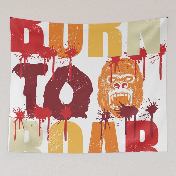 Item preview, Born To Roar – Gorilla Streetwear T-Shirt designed and sold by DesignsDrip.