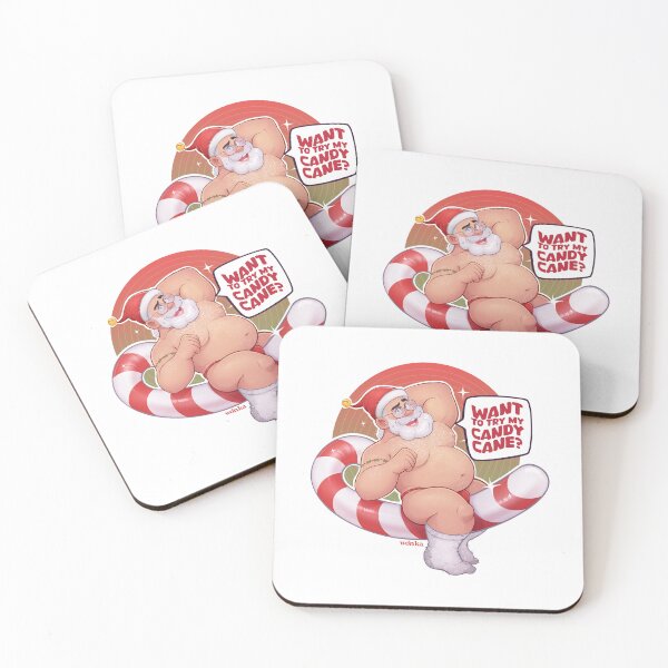 Item preview, Candy Cane Santa designed and sold by WONKAMON.
