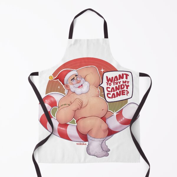 Item preview, Candy Cane Santa designed and sold by WONKAMON.