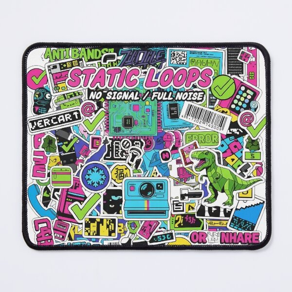Item preview, Local Legend / Global Nobody - 90s Sticker Bomb Aesthetic designed and sold by FUIRY .