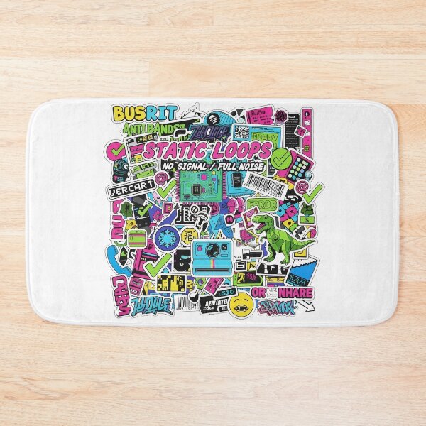 Item preview, Local Legend / Global Nobody - 90s Sticker Bomb Aesthetic designed and sold by FUIRY .