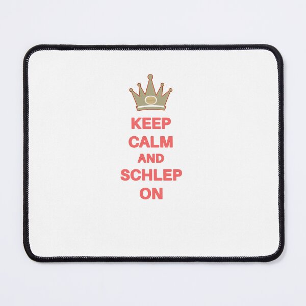 Item preview, Keep Calm And Schlep On designed and sold by Funny Yiddish Designs.