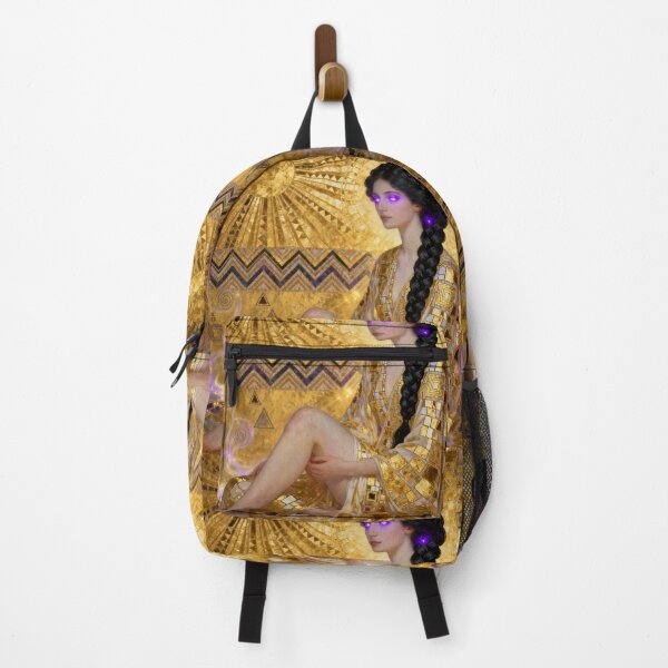 Item preview, Opulence Violet Gaze beautiful Art Nouveau Gustav Klimt stylish art designed and sold by Vintage Designs +.