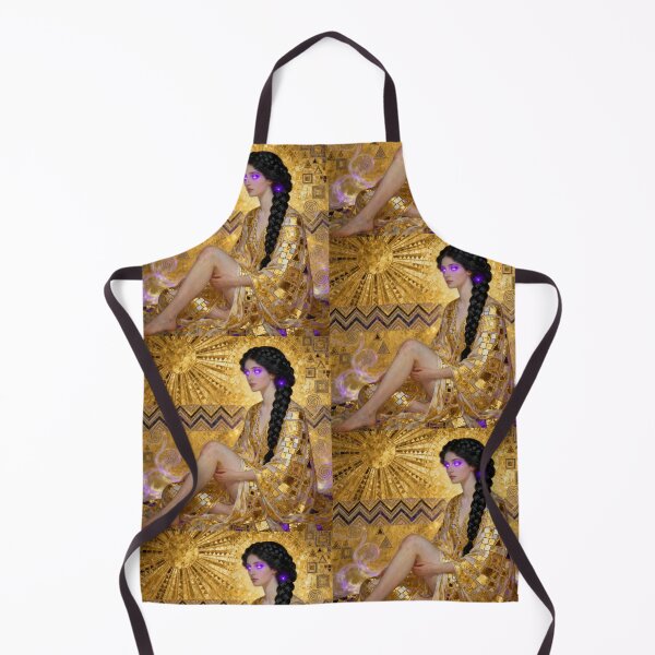 Item preview, Opulence Violet Gaze beautiful Art Nouveau Gustav Klimt stylish art designed and sold by Vintage Designs +.