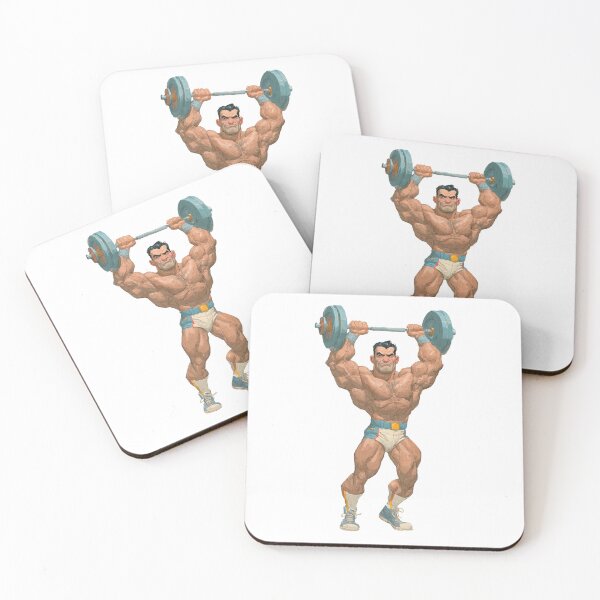 Item preview, Magnificent Muscles designed and sold by ChanningsPinups.