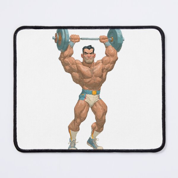 Item preview, Magnificent Muscles designed and sold by ChanningsPinups.