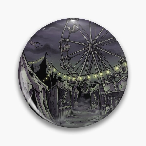 Item preview, The gothic dark creepy horror circus designed and sold by Vintage Designs +.