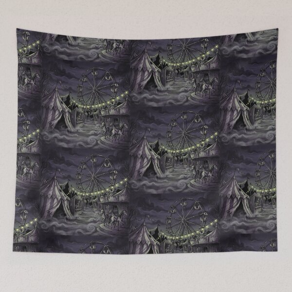 Item preview, The gothic dark creepy horror circus designed and sold by Vintage Designs +.