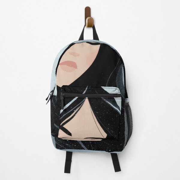 Item preview, Woman with long black hair in winter designed and sold by anytka.