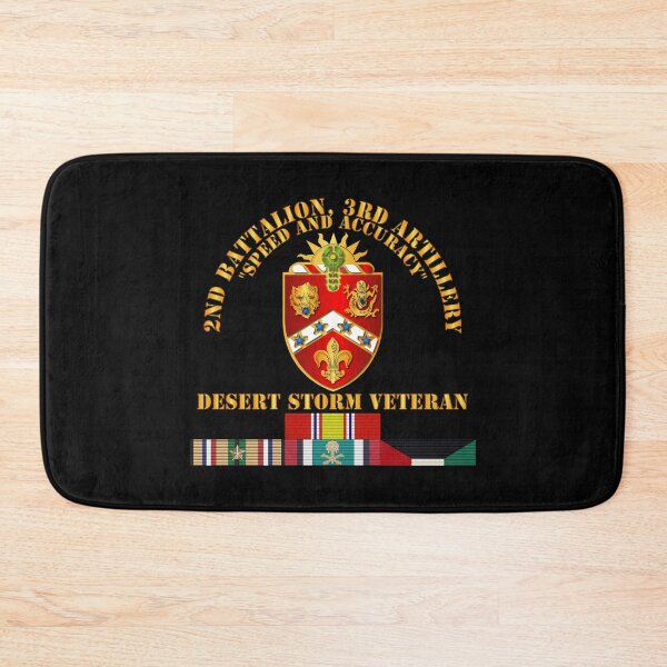 Item preview, Army - 2nd Bn, 3rd Artillery - Desert Storm Veteran designed and sold by Military Insignia Products.
