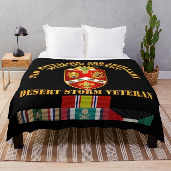 Item preview, Army - 2nd Bn, 3rd Artillery - Desert Storm Veteran designed and sold by Military Insignia Products.
