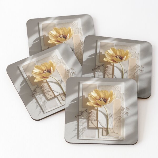 Item preview, Yellow flower on wall designed and sold by anytka.