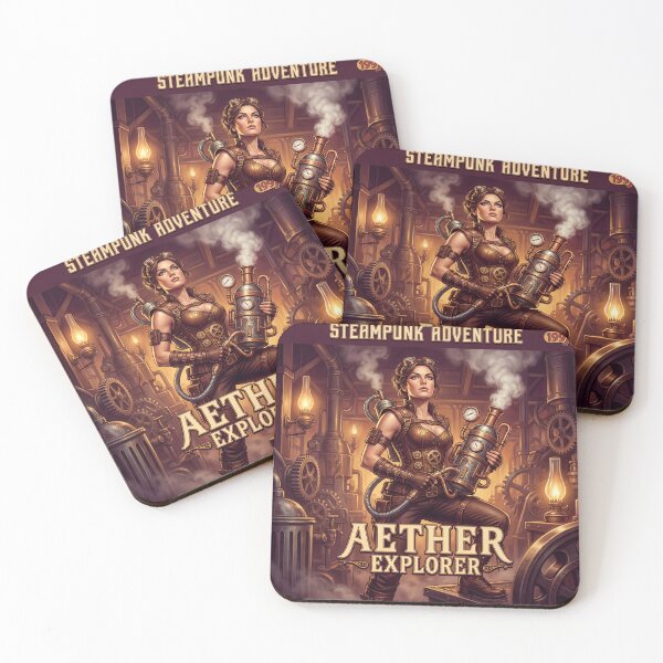 Item preview, Aether Explorer steampunk heroine designed and sold by Vintage Designs +.