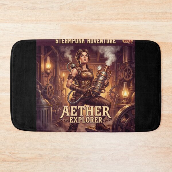 Item preview, Heroína steampunk de Aether Explorer designed and sold by Vintage Designs +.