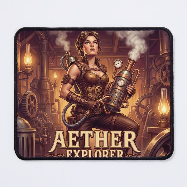 Item preview, Aether Explorer steampunk heroine designed and sold by Vintage Designs +.