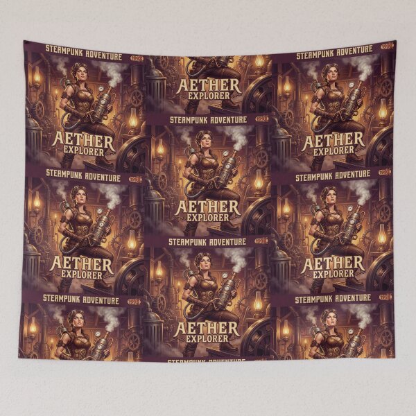 Item preview, Heroína steampunk de Aether Explorer designed and sold by Vintage Designs +.