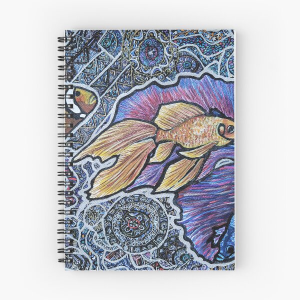 Item preview, Golden Fish, Halfmoon Betta Fish, Clownfish designed and sold by nastiaart.