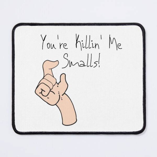 Item preview, You’re Killin’ Me Smalls! | Funny Baseball Quote Hand Pointing designed and sold by PaisleyMarten.