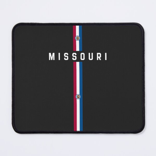 Item preview, Missouri State Flag Striped Minimalist Pride Art designed and sold by mashmosh.