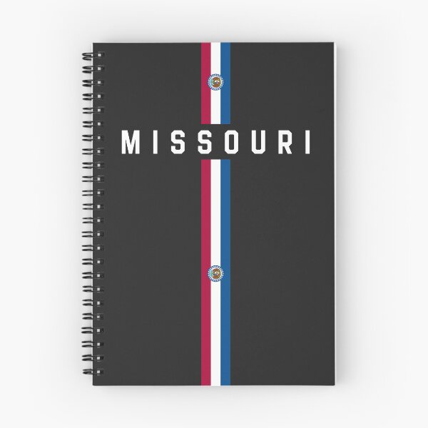Item preview, Missouri State Flag Striped Minimalist Pride Art designed and sold by mashmosh.