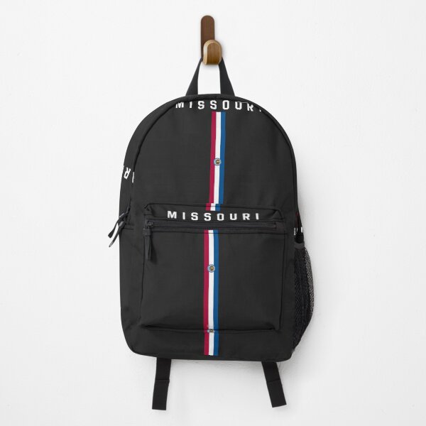 Item preview, Missouri State Flag Striped Minimalist Pride Art designed and sold by mashmosh.
