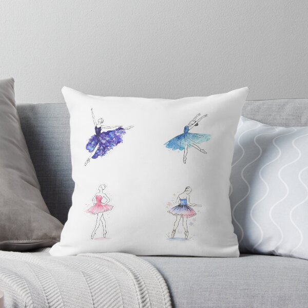 Item preview, 4 Ballerinas figure, watercolor designed and sold by PatternFly.
