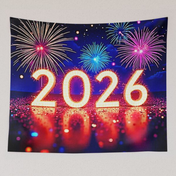 Item preview, Celebrate 2026: Bright Future Spark Design  designed and sold by Health And Fitness Posts e-Store.