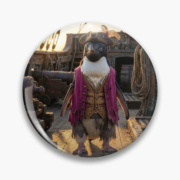Item preview, The Dread Pirate Penguin designed and sold by Tridentulus.