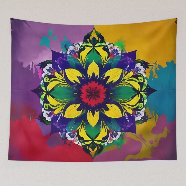 Item preview, Colorful and delicate floral composition designed and sold by Beleza e Estilo.