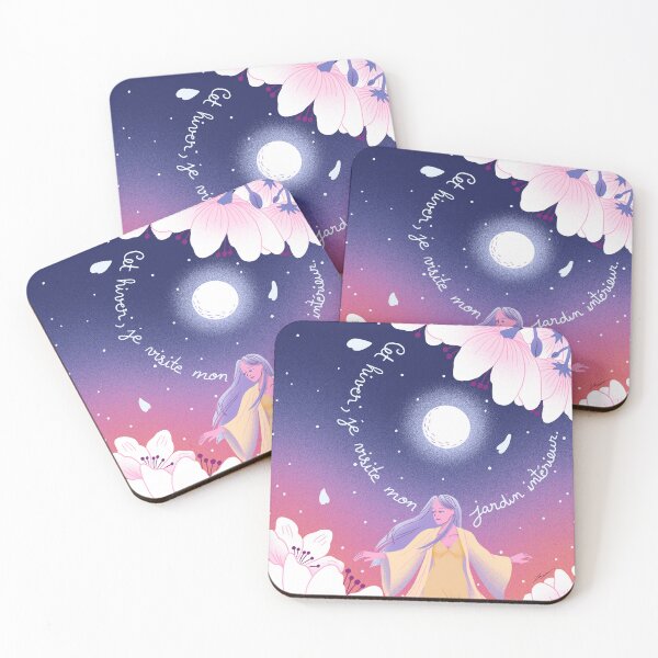 Item preview, My Inner Garden - Winter Self-Care Illustration designed and sold by LRA-LKI.