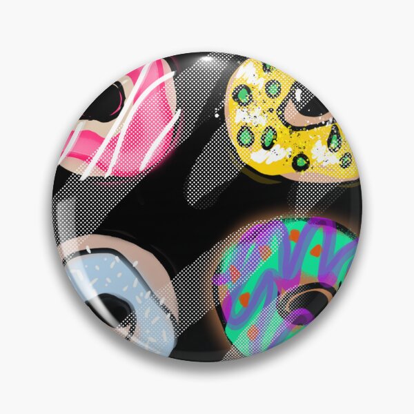 Item preview, pop art donough quartet  designed and sold by kanakeen.